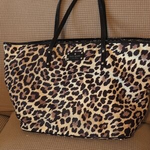 Kate Spade Leopard Print Tote Bag